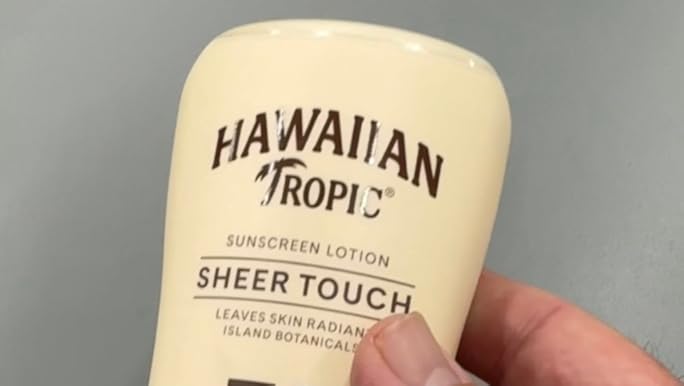 日焼け止め HAWAIIAN TROPIC Sunscreen Lotion 70 Hawaiian Tropic Sheer Touch Lotion Sunscreen SPF 70
